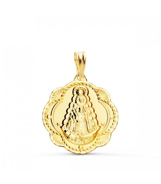 Medallas Virgen del Rocío Oro 18K Alda Joyeros