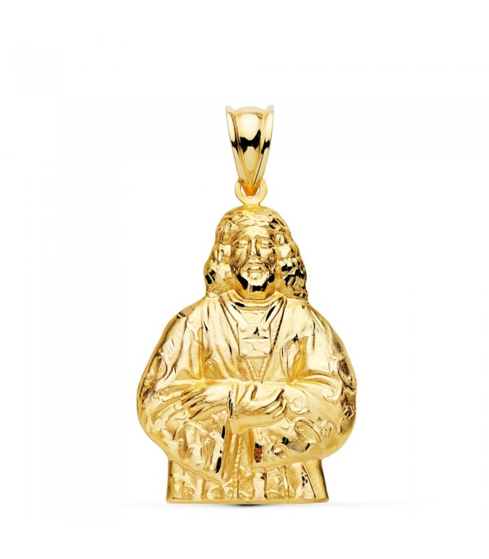 Medalla Silueta Cristo Medinaceli Oro K Mm Alda