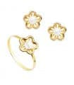 Set da comunione oro giallo 18kt Chloe Fiore