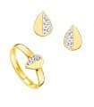 Set per la comunione oro giallo 18kt Goccia