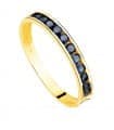 Anello oro 18kt Romina Veretta Blue