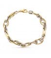 Bracciale donna Dorota Oro Bicolore 9Kt Catena