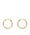 Pendientes oro amarillo Morfea 12mm 18 Ktes