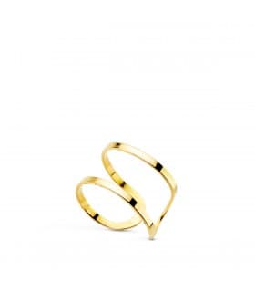 Pendiente Sand Ear Cuff Oro 18K