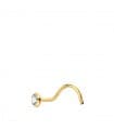 Piercing naso Donna oro 18kt Punto luce