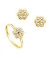 Set Prima Comunione oro giallo 18kt Margherita