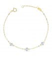 Bracciale Diamanti Chérie Oro 18Kt 0,045 ct