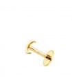 Piercing all'orecchio oro giallo 18Kt Luna