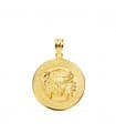 Medaglia Testa di Medusa Oro 18Kt 20 mm