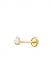 Piercing lobo triangolo Oro giallo 18kt