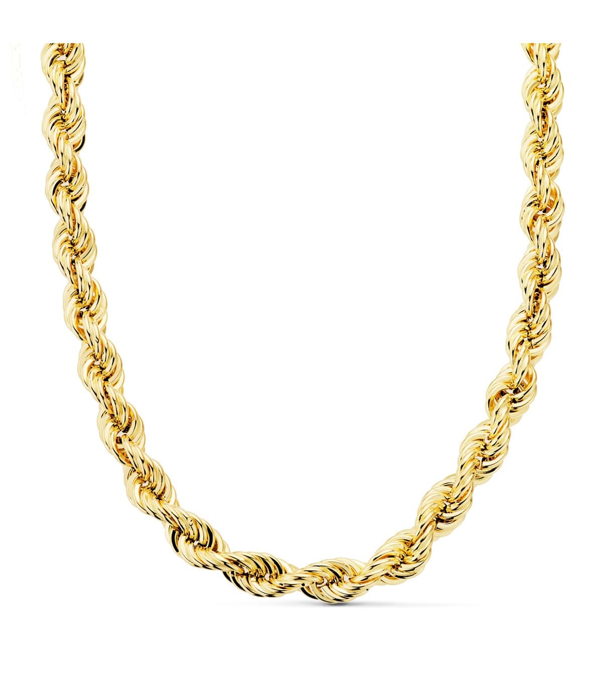 10 pièces chaîne de corde en acier inoxydable couleur or en gros 3mm 5mm  collier de corde pour hommes ou femmes - AliExpress