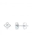 Orecchini punto luce Stella Diamanti 0,030 ct OB 18Kt