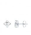 Orecchini punto luce Stella Diamanti 0,040 ct OB 18Kt