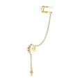 Orecchino Ear Cuff Catenina oro giallo 18kt