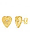 Orecchini Cuore oro 18Kt Glam sfere