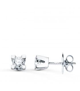 Boucles d'oreilles Decia Diamants 0.300 Ct. Or Blanc 18K