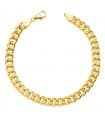 Bracciale Maglia groumette oro giallo 18kt 19,5 cm