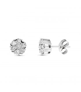 Boucles d'oreilles Indira Diamants 0.602 Ct. OB 18K