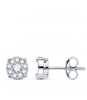 Boucles d'oreilles Meena Diamants 0.365 Ct. OB 18K