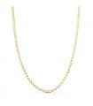 Catena Choker oro 18Kt Traversino 1,5 mm 35 cm