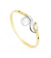 Anello comunione Leire oro bicolore 18kt