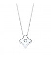 Collana punto luce Stella Diamante 0015 ct OB 18Kt