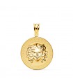 Medaglia Medusa lucida Oro 18Kt 20 mm