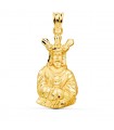 Ciondolo Gesù Cristo oro giallo 18kt 28mm