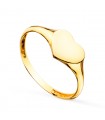 Anello Sign Chevalier donna cuore Oro 18Kt