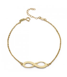 Pulsera oro Infiniti