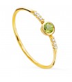 Anello Hayworth Peridoto 18Kt Diamanti 0.030 ct