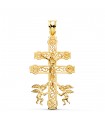 Croce Caravaca Filigrana Oro 18Kt 40 mm