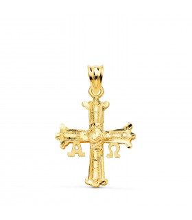 Cruz de Covadonga Oro amarillo 18K 27mm