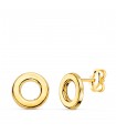 Orecchini donna Circle oro 18kt 9mm