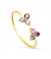 Anello Meraki aperto Oro 18kt Tutti Frutti