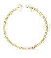 Bracciale Maglia Rolo Oro 18Kt 3mm 19cm