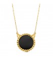 Collana donna oro 18kt Black Caviar Dot