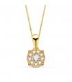 Collana Meena Diamanti 0180 ct Oro 18Kt