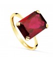 Anello donna Spinello Rosso Oro 18kt