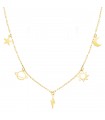 Collana Galaxy in oro 18 carati