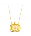 Collana Zucca oro giallo 18kt 45 cm