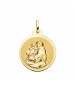 Medaglia S. Antonio da Padova Oro 18kt 24mm lucida