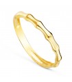 Anello oro giallo 18kt Bambù