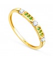 Anello da donna Brita oro 18kt verde