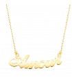 Collana Amour  oro giallo 18kt