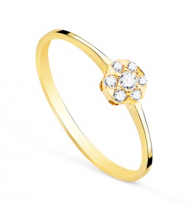 Bague avec diamant femme hot sale