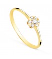 Anello Lyanna Diamanti 0.127 ct Oro 18Kt