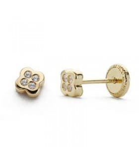 Pendientes  oro Enza