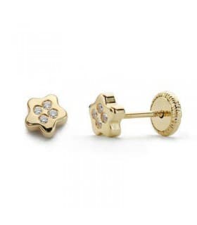 Pendientes  oro Fantina