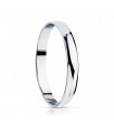 Alliance Classic 2,5 mm Or blanc 18K